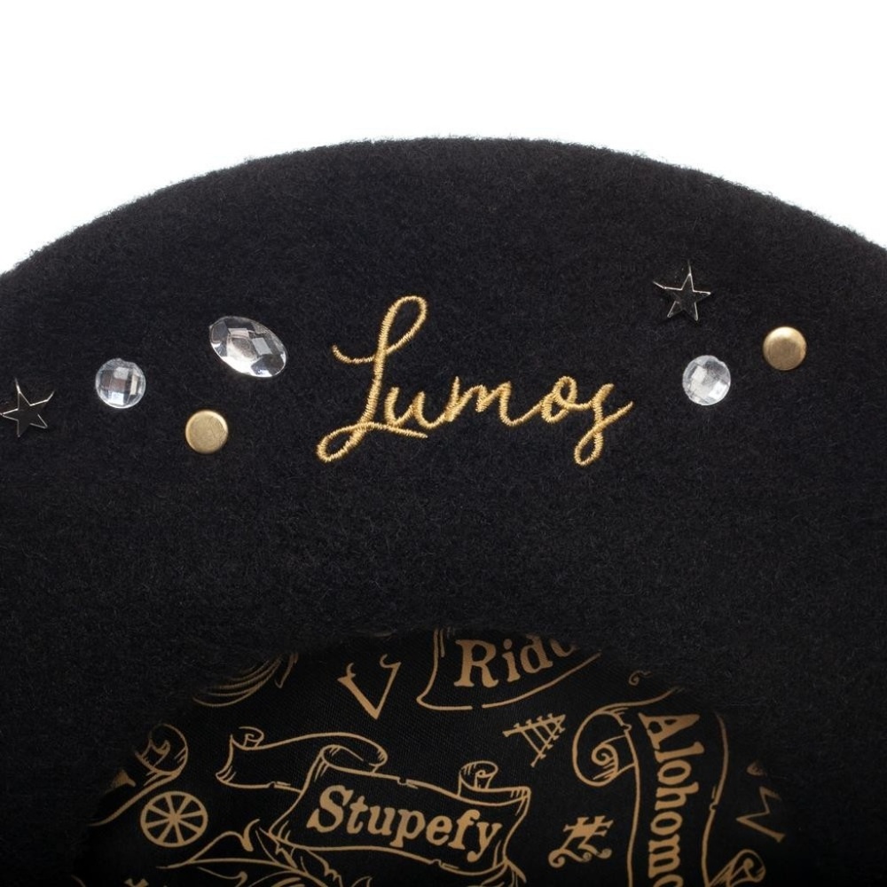 Harry Potter Beret Hat Advanced Wizardry Lumos NEW - Picture 5 of 5